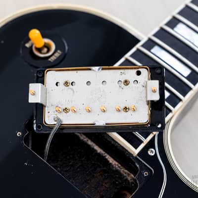 2001 Gibson Les Paul Custom Black Beauty w/ Case, Lightweight image 18