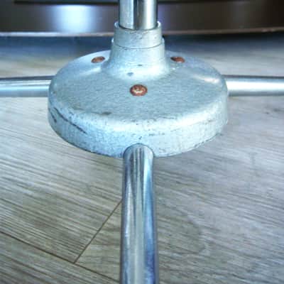 Vintage RARE 1950's Atlas CS-33 microphone floor stand MS10C MS12C MS11C CS42 CS32 Shure Electro Voice # 2 image 8