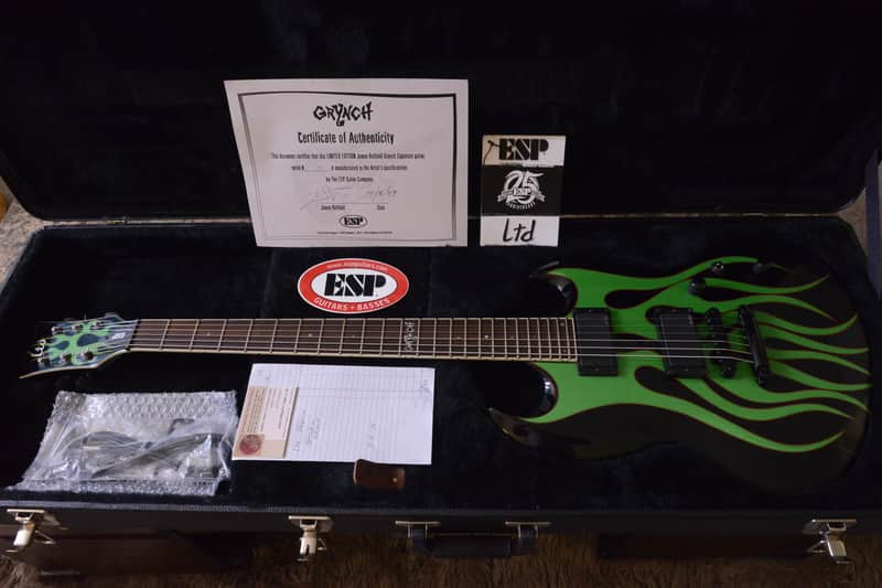 NEW ESP James Hetfield Metallica Grynch Signature Viper SG Guitar 1 of 260 Ever! NOS Baritone LTD image 1
