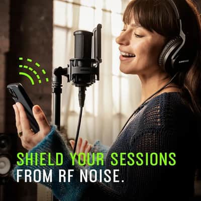 Shure SM4 Studio Recording Microphone Kit, XLR Home Studio Condenser Mic Bundle image 5