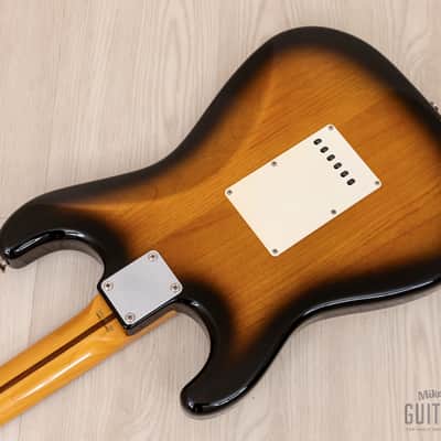 2008 Fender Stratocaster ‘57 Vintage Reissue ST57-78TX Sunburst w/ USA Pickups & Tags, Japan CIJ image 14