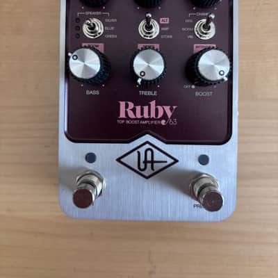 Universal Audio Ruby ’63 Top Boost Amplifier 2022 - Present - Ruby / Silver image 1