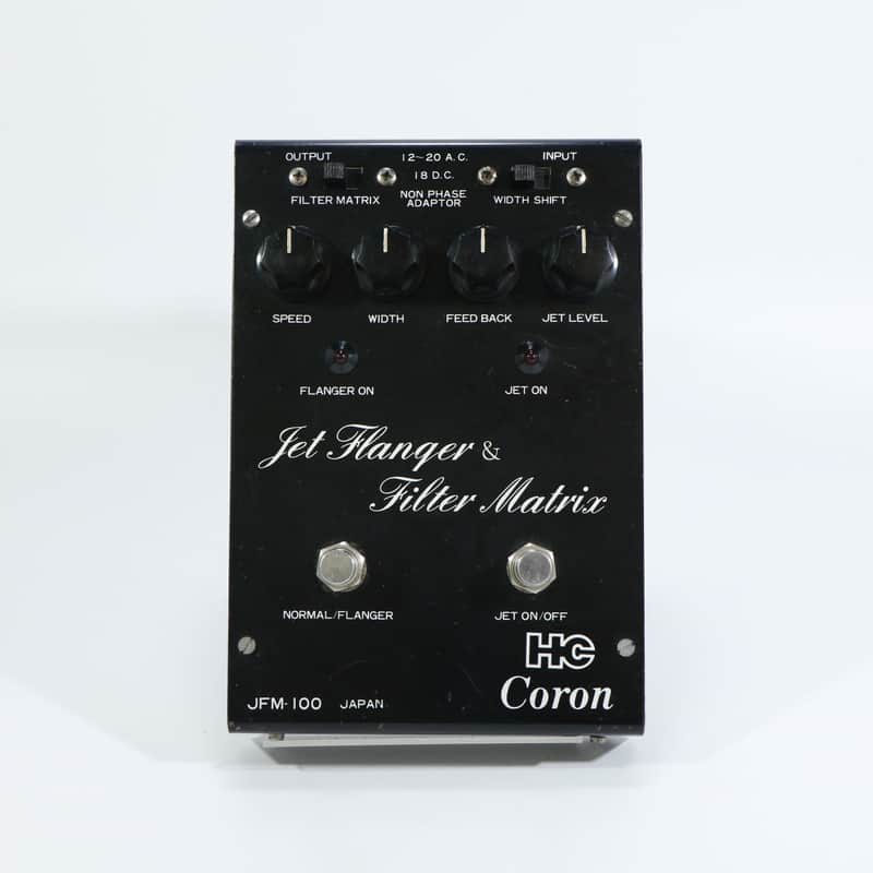 Coron JFM-100 Jet Flanger & Filter Matrix Analog BBD (Reticon SAD1024, Vintage, Made in Japan) image 1