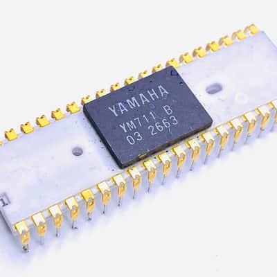 Yamaha YM711 B IC Chip for Vintage Yamaha Keyboards image 1
