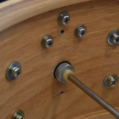 Vintage 70's Tama Re-Ring Superstar 9606 KG 6.5 x 14 King Beat Birch Snare Drum in Natural Maple Finish image 10