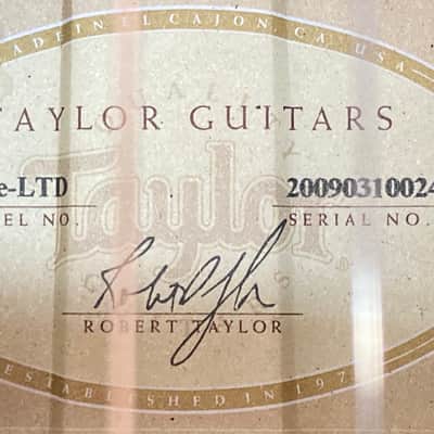 Taylor 416ce-LTD 2009 - Natural - Grand Symphony image 13