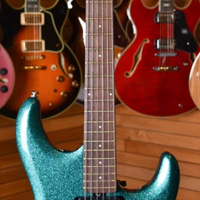 Music Man Luke III HSS Rosewood Fingerboard Ocean Sparkle image 13