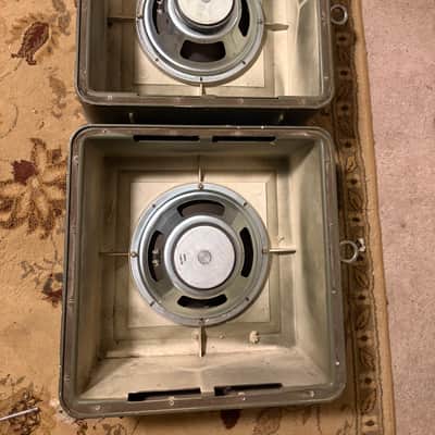 Pair of 60’s EV Musicaster 1A 12” Speaker Cabs image 7