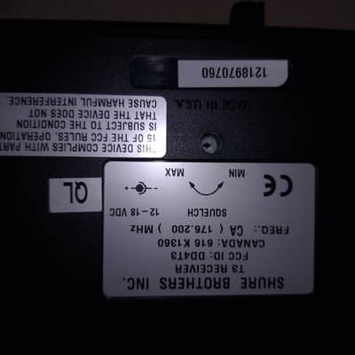 Shure BG 3.1 Early 2000's - black image 2