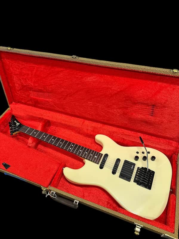 Charvel Model 4 HSS with Rosewood Fretboard 1986 - 1989 - Pearl White - x3797 image 1