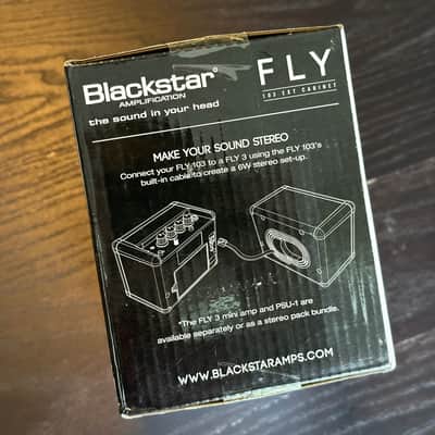 NEW (opened) Blackstar Fly 103 3-Watt 1x3" Mini Guitar Cabinet - Black image 4