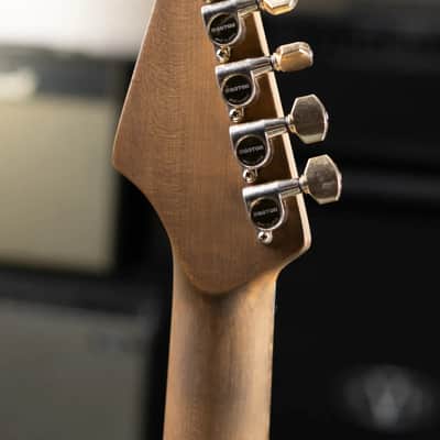 Jackson Custom Shop Special Edition PC1 Phil Collen Signature HSS FR84 Electric Guitar - Nitro Tour Relic Vanilla Shake with Hardshell Case image 8