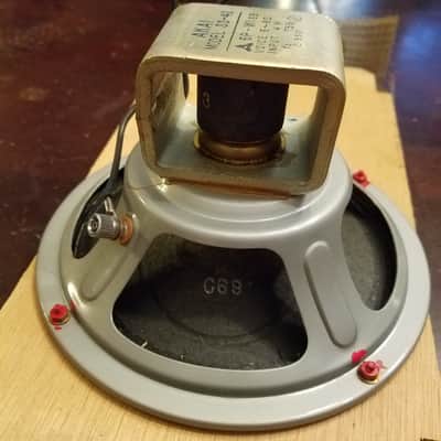 Akai 6" Du cone DUcone AlNiCo speaker driver 6 Ohm 8 Ohm 4 Watt and grille and cloth SS-40 6P-W1SB 1960s image 1