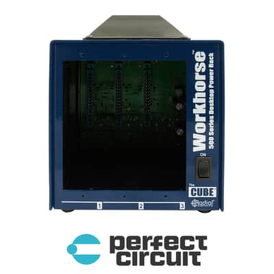 Radial Engineering Cube 3-Slot Lunchbox 500 Series Chassis image 1