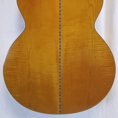 Epiphone Masterbilt J-200 all Solid Wood Acoustic Electric Guitar, Aged Antique Natural Gloss image 9