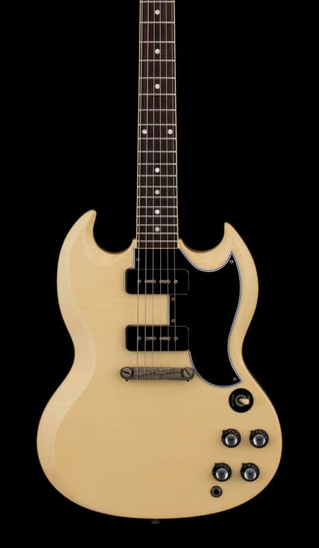Gibson Custom Shop 1963 SG Special Reissue Murphy Lab Ultra Light Aged (2026) - Classic White #00283 with Original Hard Case