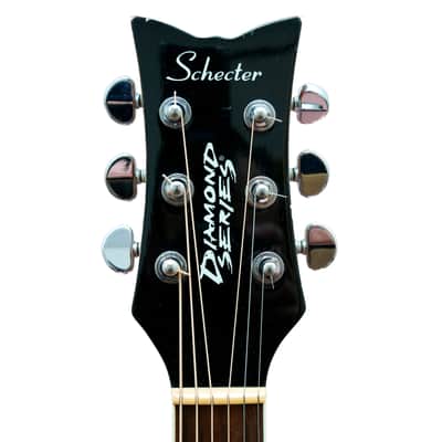 Schecter Diamond Series Acoustic-Electric Guitar Transparent Red Burst Bild 5