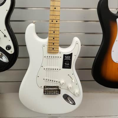 Fender Player Stratocaster®, Maple Fingerboard, Polar White image 1
