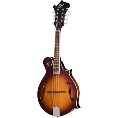 Epiphone F-5 Studio, Vintage Sunburst Satin F Style Mandolin W/Gig Bag image 3