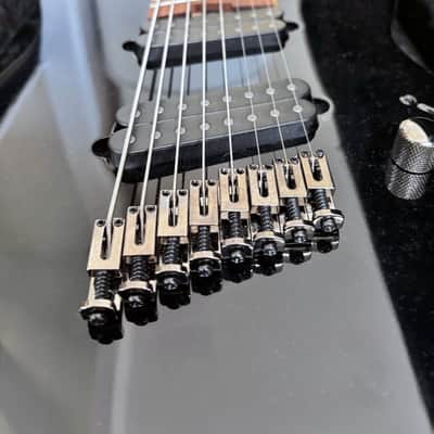 Ibanez RGMS8-BK Multi Scale 8-String Black Indonesia w/ Gator Hard Case image 5