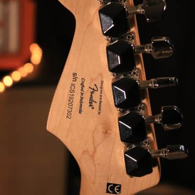 Squier Bullet Stratocaster with Tremolo and Laurel Fretboard 2019 - Brown Sunburst S/N ICS19** image 17