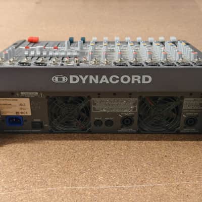 Dynacord PowerMate 600-3 Powered Mixer 2x1000W 6 Mic/Line 2 Stereo Channels image 7