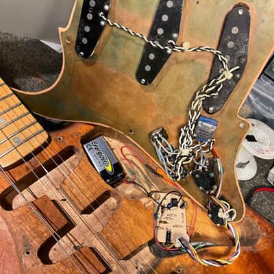 VINTAGE Custom Strat 70's - KOA? SCHECTER? DIMARZIO? image 21