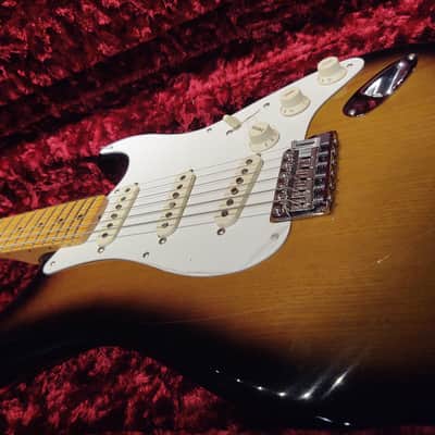 Fender EJ'54 Virginia Stratocaster 2020 - Tow-tone tobacco burst image 1