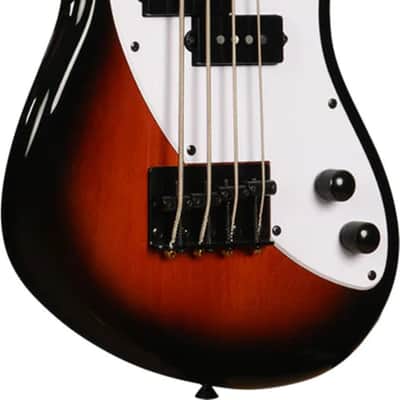 Kala Solid Body Fretless 4-String Electric U-BASS, Laurel Fingerboard, Tobacco Burst image 2