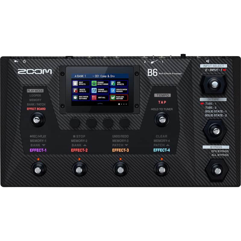 Zoom B6 Bass Multi-Effects Processor image 1
