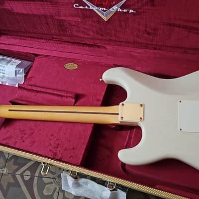 Fender Custom shop stratocaster vintage 57 Mary kaye 2023 - Aged White image 2