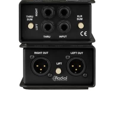 RADIAL ENGINEERING HIGHLINE STEREO Boîtes de direct - Isolateur Stéréo pour Simulateur Ampli image 6