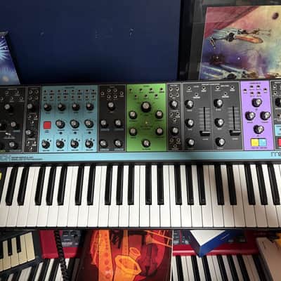 Moog Matriarch 49-Key Semi-Modular Analog Synthesizer 2019 - Present - Black / Multi-Colored Panel