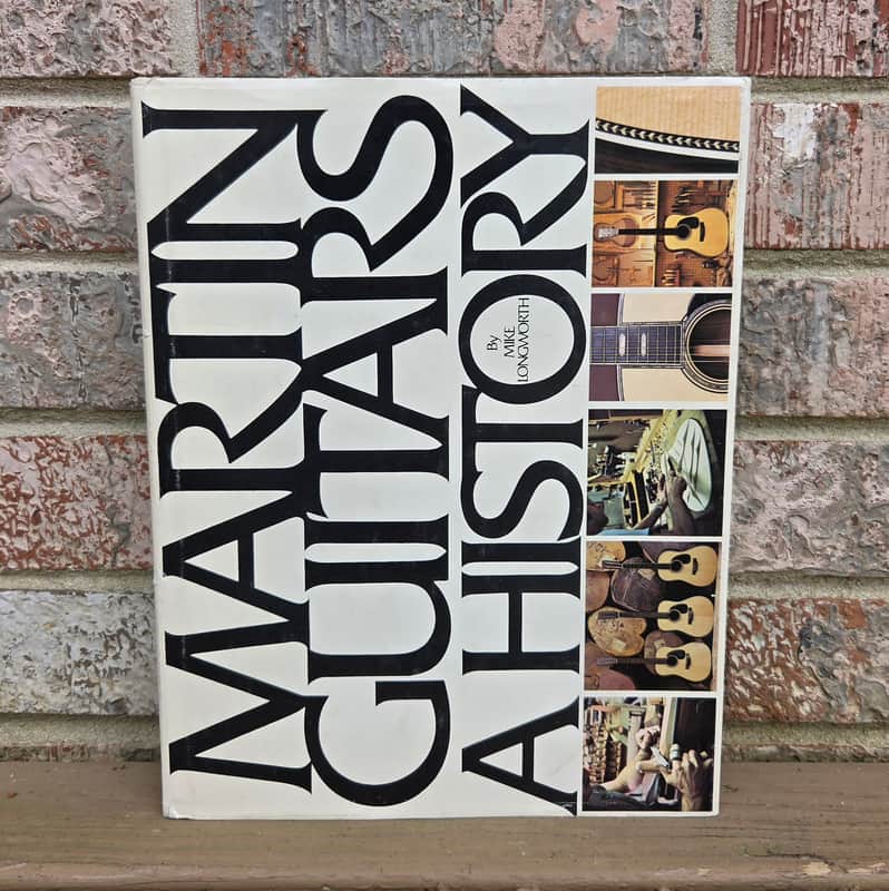 Vintage 1980 (Second Edition) "Martin Guitars: A History" by Mike Longworth Book! image 1