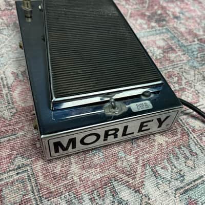 Vintage 1970s Morley CWV Wah / Volume Effects Pedal in Chrome image 2