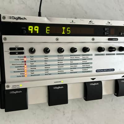 DigiTech Vocalist Live 4 Vocal Effect Processor | Reverb