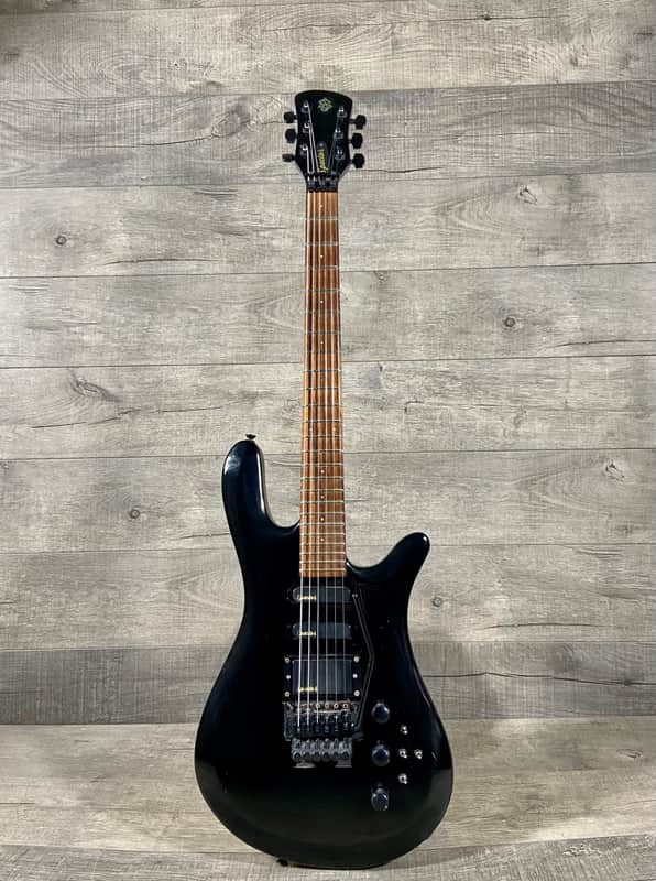 Spector Kramer Era NS-6B Neck-Thru 1980's - Black image 1