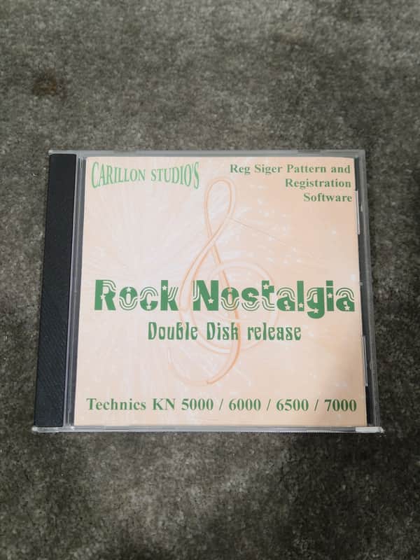 Technics Rock Nostalgia For Kn5000-7000 Sound Module - Vintage Sound Expansion - Excellent image 1