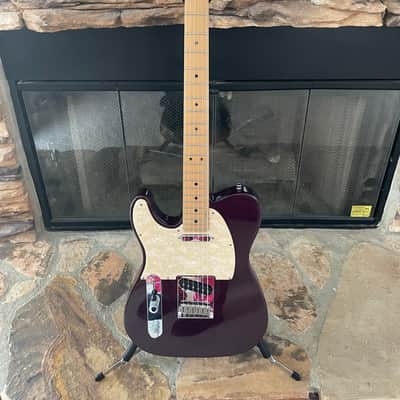 Fender Telecaster 93-94 - Red Wine with White Pick Guard image 1