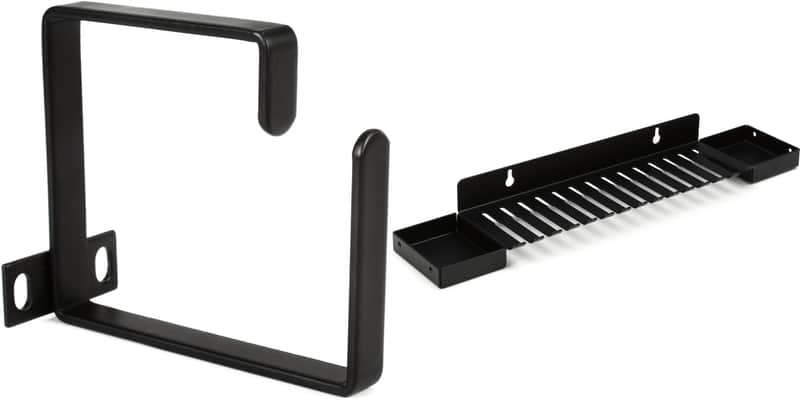 Middle Atlantic Products D-RING Wall or Rackmount Cable Manager Bundle with Middle Atlantic Products Claw Wall Mount Cable Management System image 1