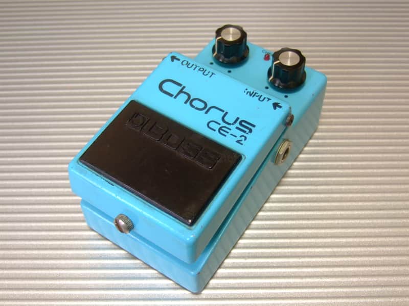 1980 Silver Screw Boss CE-2 Chorus / MIJ Made in Japan (Black Label) image 1