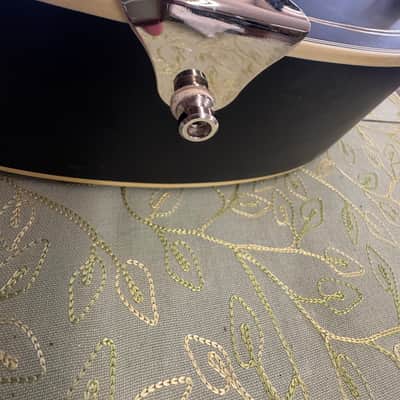 Johnson JR-550. Acoustic Electric Resonator.(W Hardcase)(Biscuit) image 11