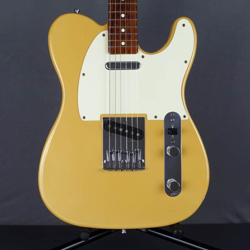1984 Fender Telecaster Vintage American Top Loader Bridge Ivory White Blonde E3 with Hardshell Case image 1