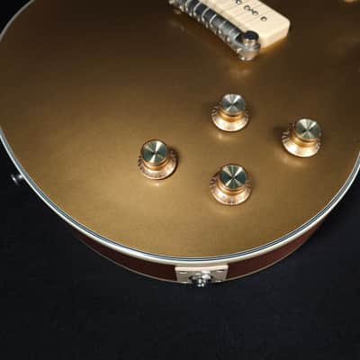 Eastman SB54/TV Limited Single Cut Gold Top With Lollars, Hard Case image 7