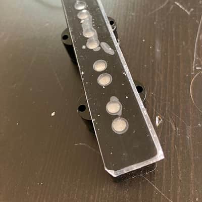 Fender MIM 60s Jazz Bass Pickup Bridge - Black image 2