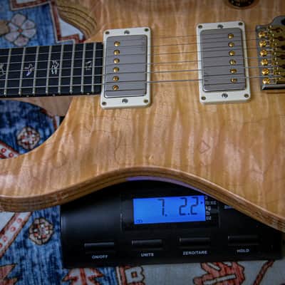 PRS USA Paul Reed Smith Custom 24 Wood Library "Natural + Ebony" (2024) image 4
