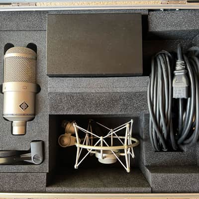 Neumann M 147 Large Diaphragm Cardioid Tube Condenser Microphone 1999 - Present - Nickel image 2