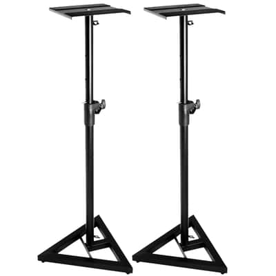 ProX X-MS12 Studio Monitor Speakers Platform Holder Stands Pair image 3