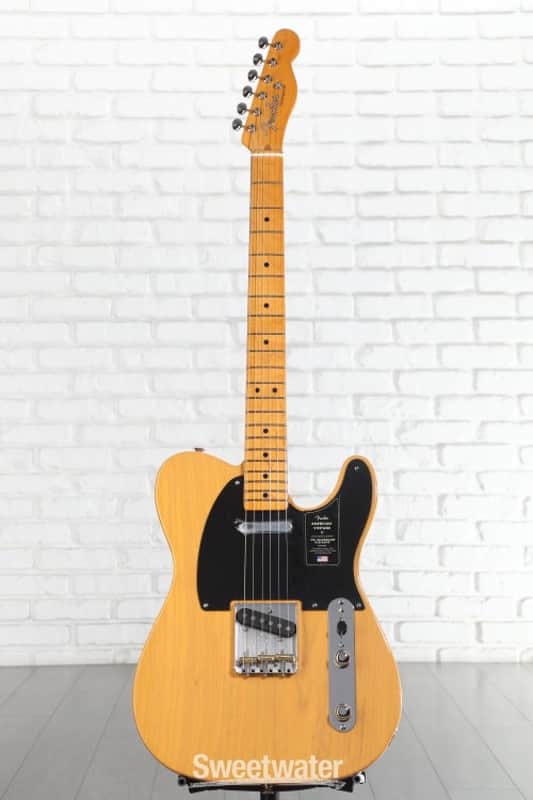 Fender American Vintage II 1951 Telecaster Electric Guitar - Butterscotch Blonde (TeleAV251BBd6) image 1