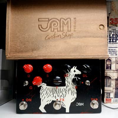 JAM Pedals Delay Llama Supreme 2010s - Hand Painted image 1